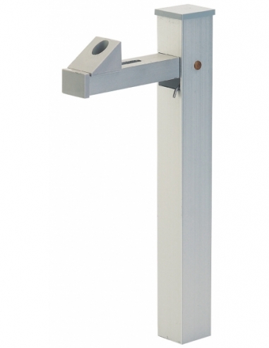 Arrêt de porte à sceller, aluminium, 330mm, argent - THIRARD Arrêt de porte