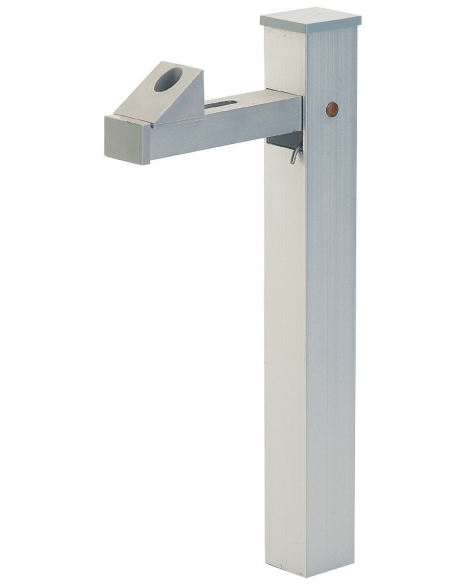 Arrêt de porte à sceller, aluminium, 330mm, argent - THIRARD Arrêt de porte