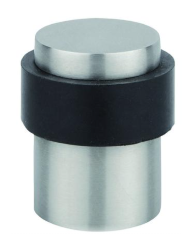 Butoir de porte, corps inox, bague caoutchouc, inox - THIRARD Butoir à poser