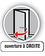 Snes d'ouverture d'une porte